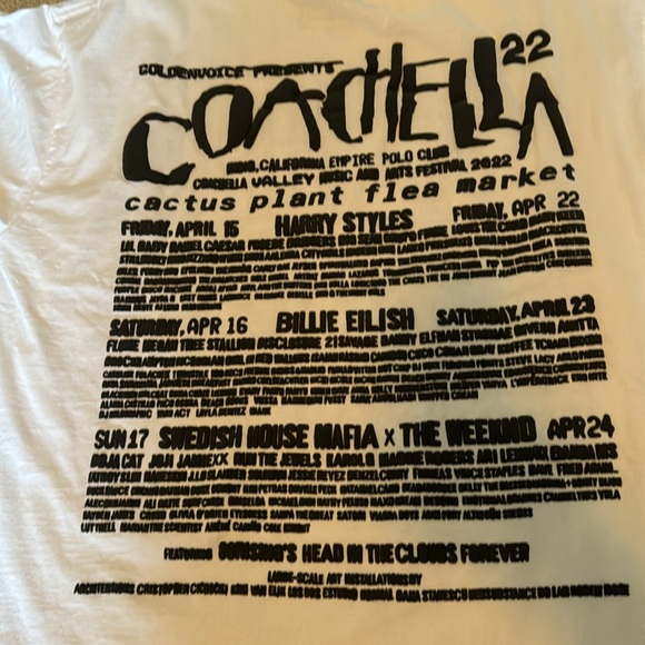 Coachella 2022 Shirt - Picture 5 of 5